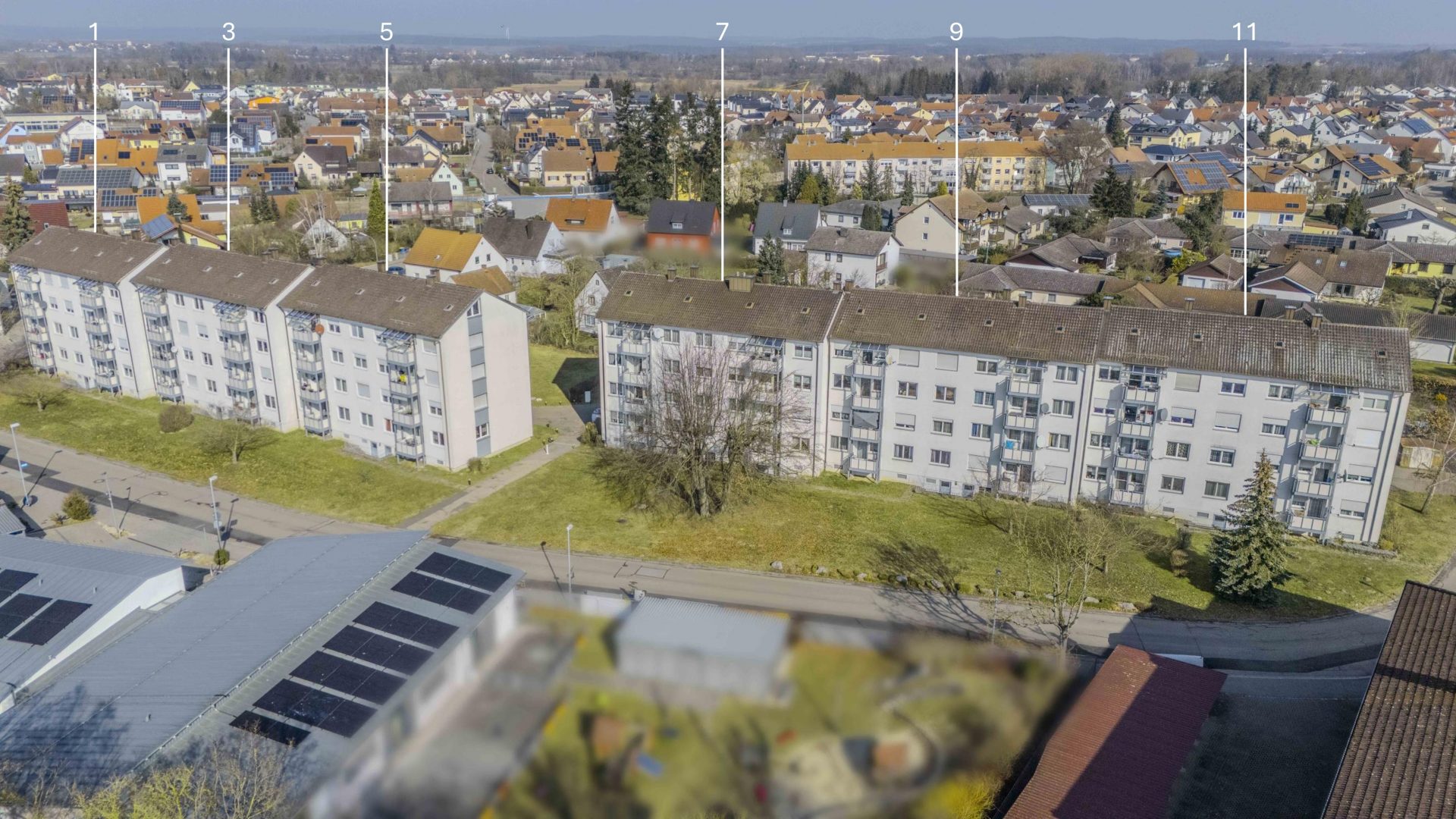 Häuser 1–11