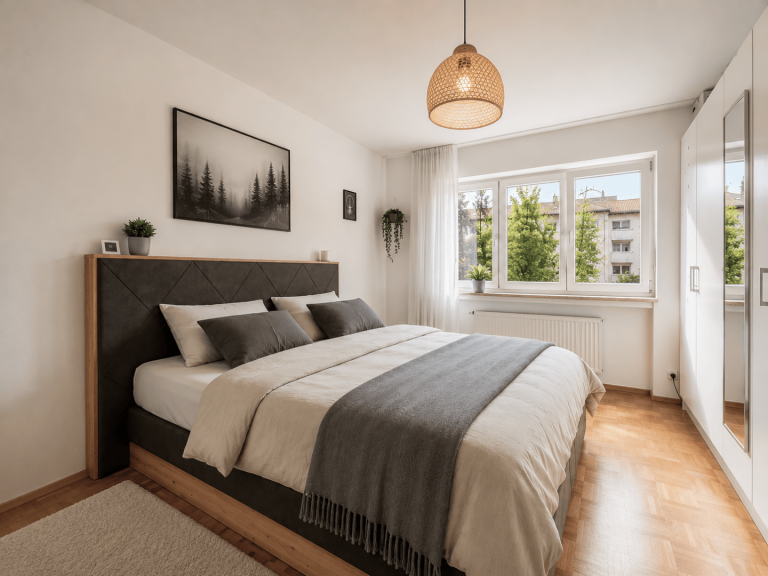 Beispielwohnung saniert (KI-möbliert)
