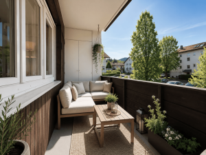 Beispielwohnung saniert (KI-möbliert)